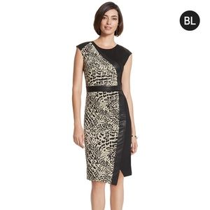 Chico's Black Label Jacquard Dress -  size 1